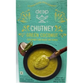 Deep GREEN COCONUT CHUTNEY 283G, topdesimart, top desi mart