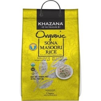 KHAZANA SONA MASOORI 20LB, topdesimart, top desi mart