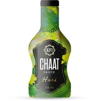 KFI CHAAT SAUCE HARI 350ML, topdesimart, top desi mart