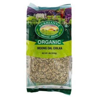 SUKHIANNA ORAGANIC MOONG SPLIT 7LB, topdesimart, top desi mart