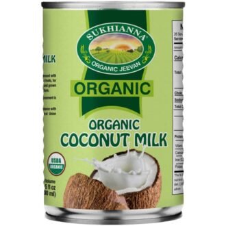 SUKHIANNA ORGANIC COCONUT MILK 400ML, topdesimart, top desi mart