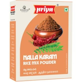 PRIYA NALLA KARAM 100G, topdesimart, top desi mart