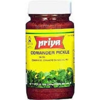 PRIYA CORIANDER PICKLE 300G, topdesimart, top desi mart