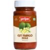 PRIYA CUT MANGO NO GARLIC PICKLE 300G, topdesimart, top desi mart