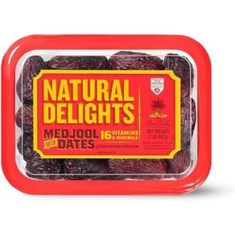 NATURAL DELIGHTS MEDJOOL DATES 2LB, topdesimart, top desi mart