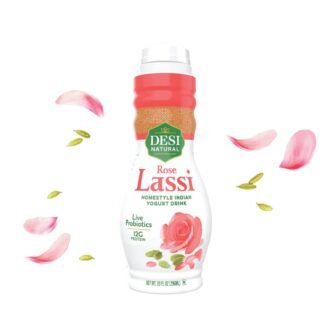 DESI NATURAL ROSE LASSI 10OZ, topdesimart, top desi mart