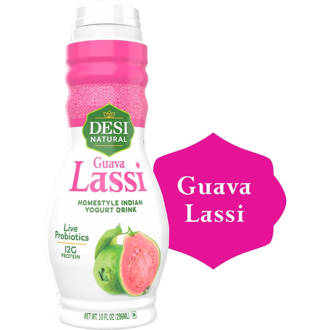 DESI NATURAL GUAVA LASSI 10OZ, topdesimart, top desi mart