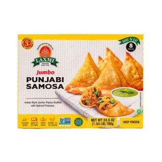 LAXMI MEGA JUMBO PUNJ SAMOSA 2KG, topdesimart, top desi mart