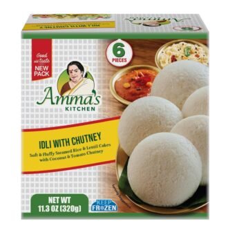 AMMA'S KITCHEN IDLI W CHUTNEY 320G, topdesimart, top desi mart