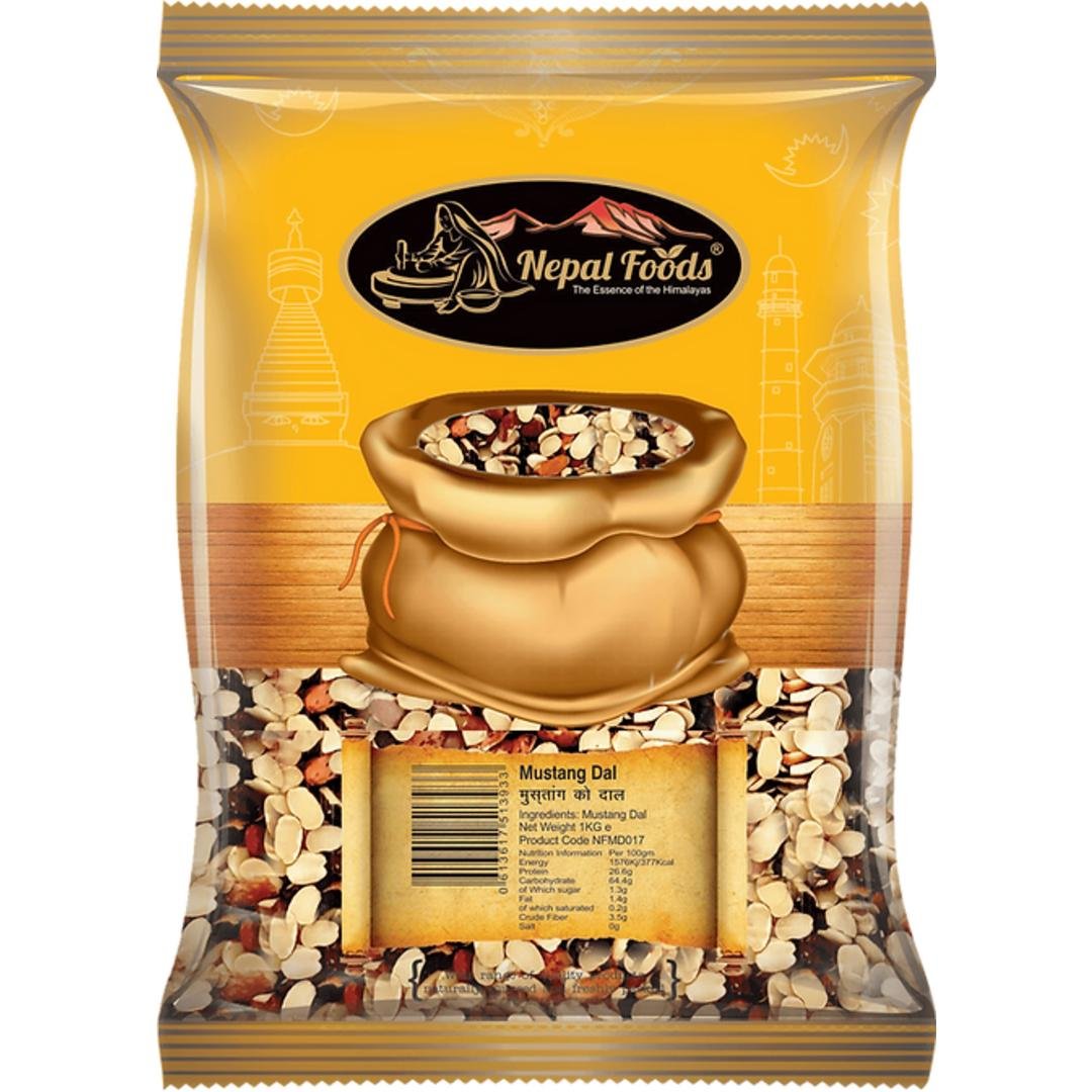 NEPAL FOODS MIX BEANS 2LB, topdesimart, top desi mart