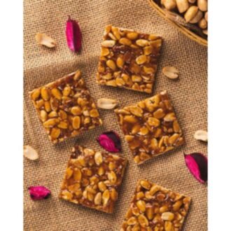 CRUNCHY DELIGHT RAGI MORINGA CHIKKI 200G, topdesimart, top desi mart