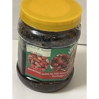 RATO BHALE MANGO PICKLE 350G, topdesimart, top desi mart