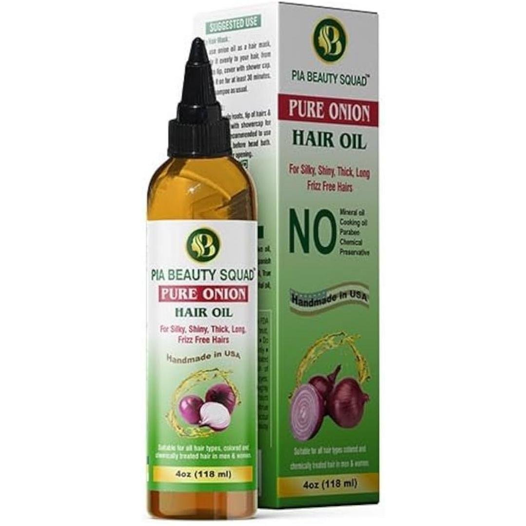 PIA BEAUTY SQUAD ONION OIL 118ML, topdesimart, top desi mart