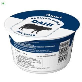 AMUL BUFFALO MILK DAHI 1KG, topdesimart, top desi mart
