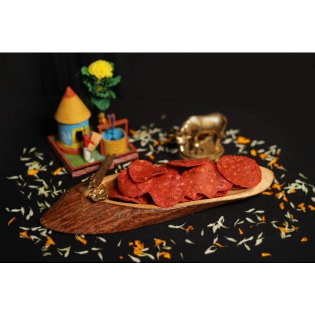 PALLERUCHULU BEETROOT CHAKKALU 250G, topdesimart, top desi mart