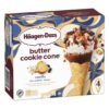 HAGGEN-DAZS VANILA CONE 4PC, topdesimart, top desi mart