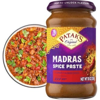 PATAK MADRAS SPICE PASTE 10OZ, topdesimart, top desi mart