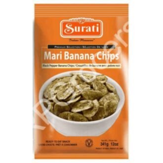 SURATI CURRY BANANA CHIPS 300G, topdesimart, top desi mart