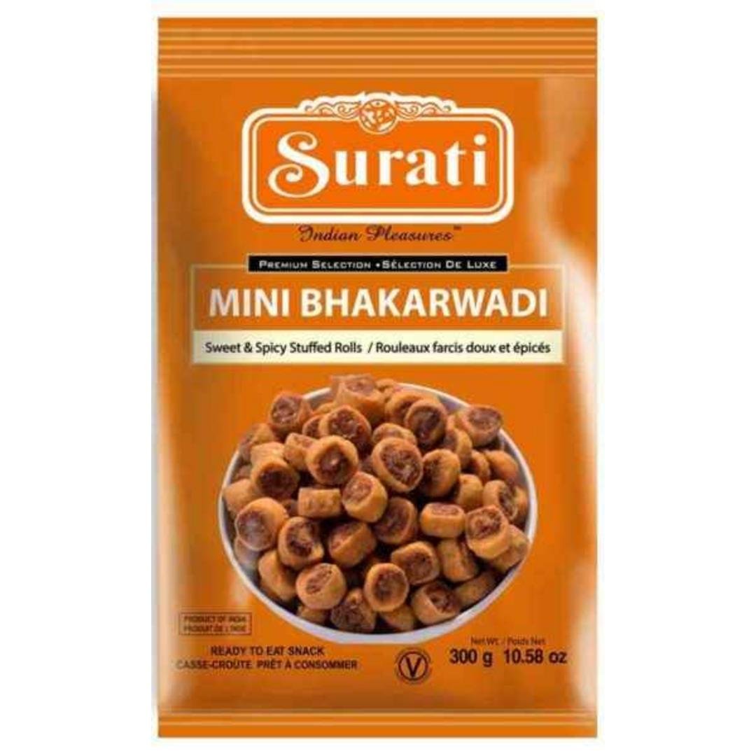 SURATI MINI BAKARWADI 300G, topdesimart, top desi mart