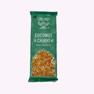 Deep COCNUT CHIKKI 100G, topdesimart, top desi mart