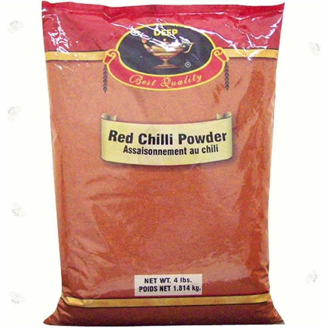 Deep RED CHILLI POWDER 4LB, topdesimart, top desi mart