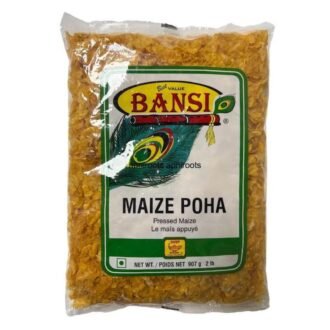 Bansi MAIZE POHA 2LB, topdesimart, top desi mart