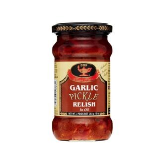 Deep GARLIC PICKLE 300G, topdesimart, top desi mart