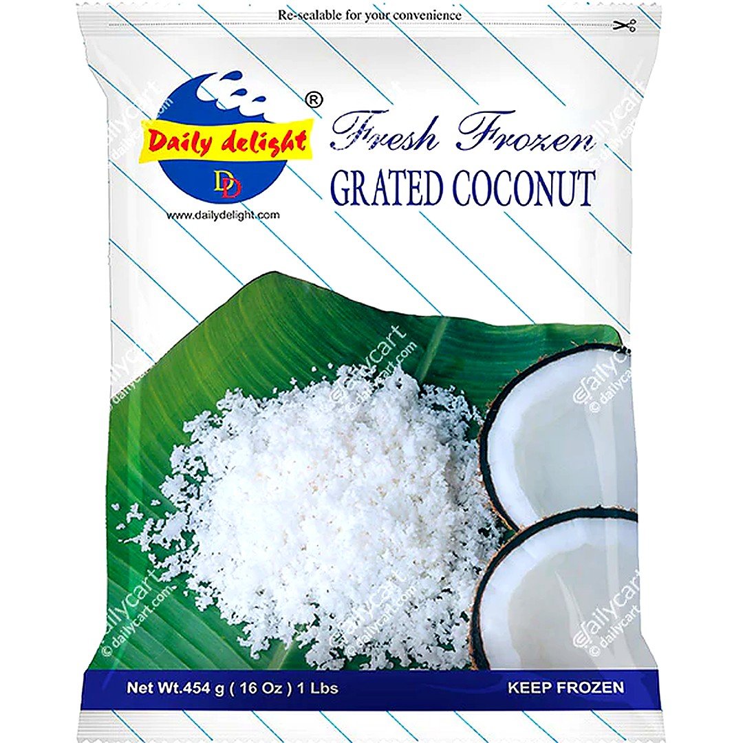 DAILY DELIGHT GRATED COCONUT 454G, topdesimart, top desi mart