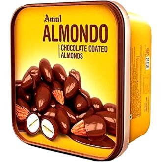 AMUL ALMOND CHOCOLATE TUB 250G, topdesimart, top desi mart
