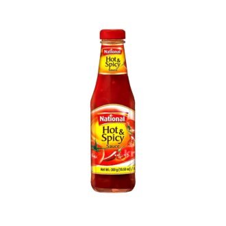 NATIONAL HOT&SPCY SAUCE 300G, topdesimart, top desi mart