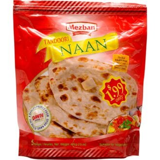 MEZBAN TANDORI RND NAAN 5PCK, topdesimart, top desi mart