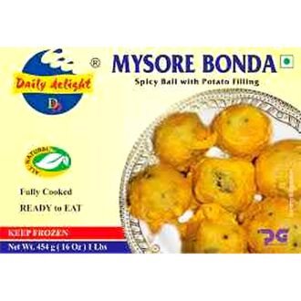 DAILY DELIGHT MYSORE BONDA 454 G, topdesimart, top desi mart