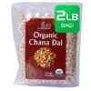 Jiva ORGANIC Chana Dal 2lb, topdesimart, top desi mart