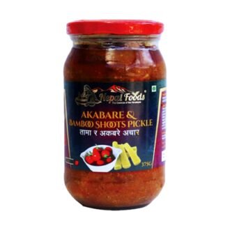 NEPAL FOODS AKA & BAMBOO PICKLE 375G, topdesimart, top desi mart