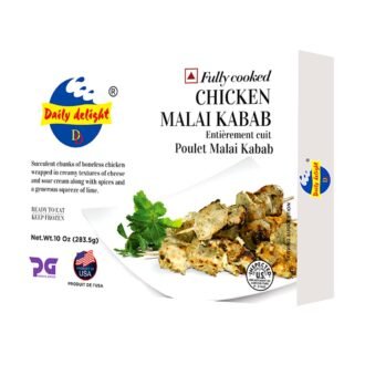 DAILY DELIGHT CHICKEN MALAI KABAB 284G, topdesimart, top desi mart