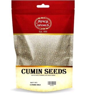SPICY WORLD CUMIN SEEDS 5LB, topdesimart, top desi mart