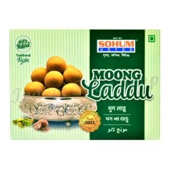 SOHUM MOONG LADDU 250G, topdesimart, top desi mart
