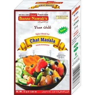 BANNE NAWABS CHAT MASALA 75G, topdesimart, top desi mart