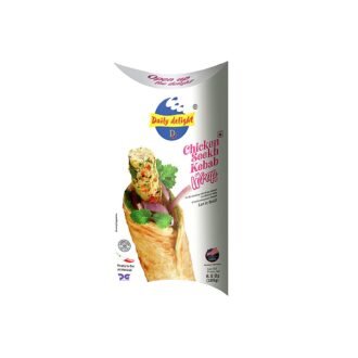 DAILY DELIGHT CHICKEN SHEEKH KEBAB 185G, topdesimart, top desi mart