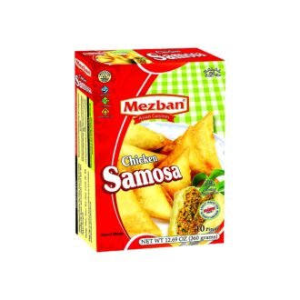 MEZBAN CHICKN TIKKA SAMSA 10PC, topdesimart, top desi mart