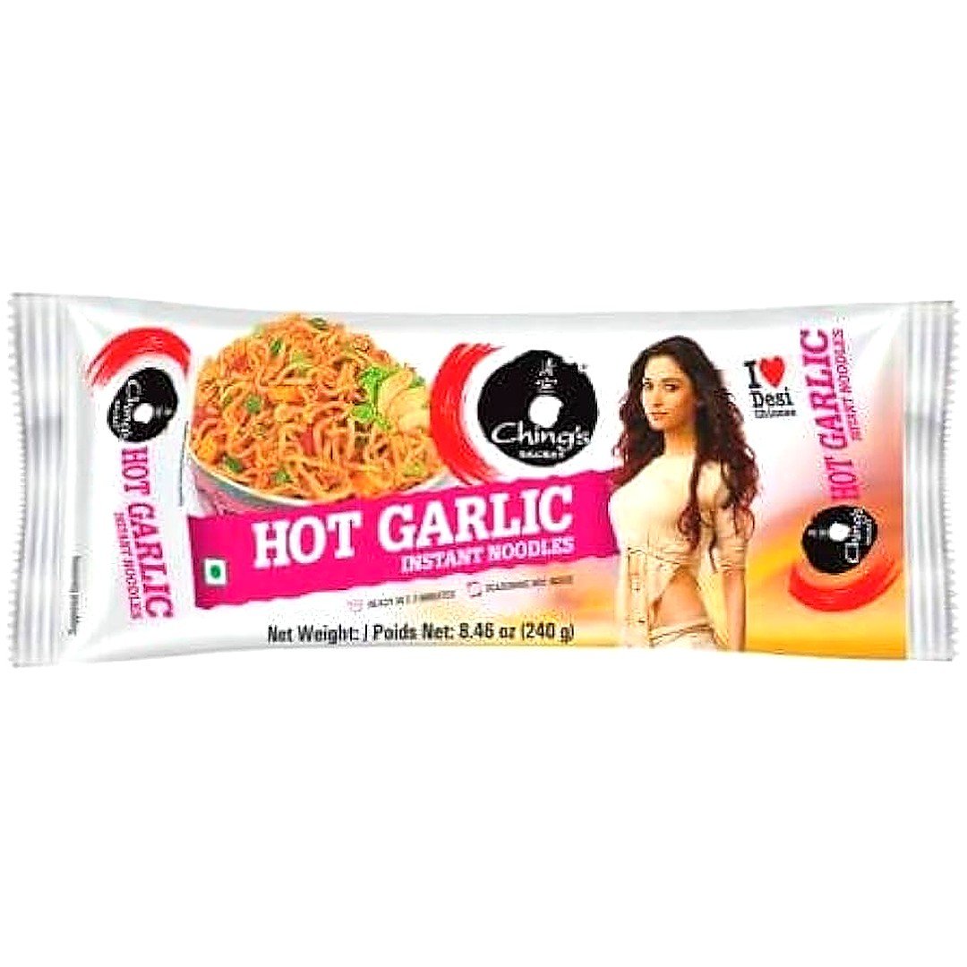 INCHN''S HOT GRLC SAUCE 240G, topdesimart, top desi mart