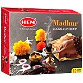 HEM GUGGAL DHOOP 12PCS, topdesimart, top desi mart