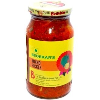 BEDEKAR MIXED PICKLE 400G, topdesimart, top desi mart