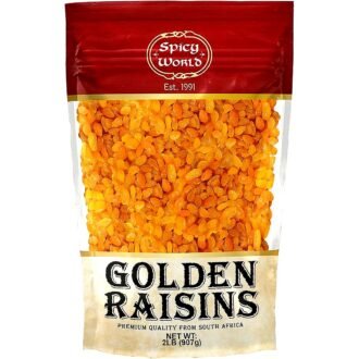SPICY WORLD GOLDEN RAISINS 4LB, topdesimart, top desi mart