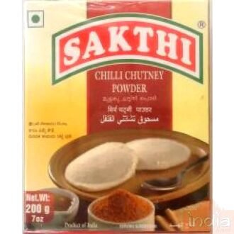 SAKTHI CHLI CHUTNY POWDER 200G, topdesimart, top desi mart