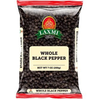 LAXMI WHOLE BLACK PEPPER 200G, topdesimart, top desi mart