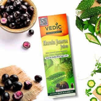 VEDIC KARELA JAMUN JUICE 1L, topdesimart, top desi mart