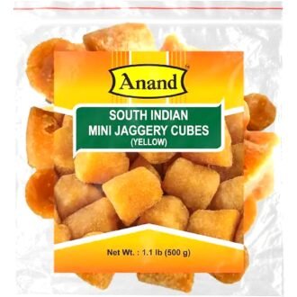 ANAND JAGGERY YELLOW CUBES 1LB, topdesimart, top desi mart