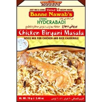 BANNE NAWABS CHICKEN BIRYANI 70G, topdesimart, top desi mart