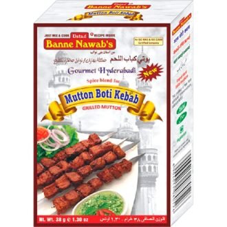 BANNE NAWABS MUTTON GOTI KEBAB 38G, topdesimart, top desi mart